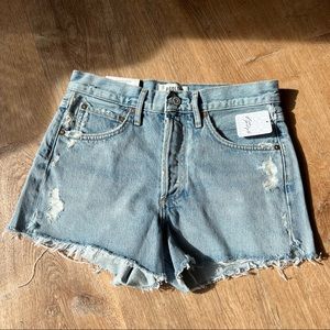 Agolde Parker vintage cut-off shorts